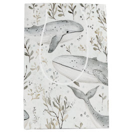 Ocean Beach Gray Whales Mittlere Geschenktüte
