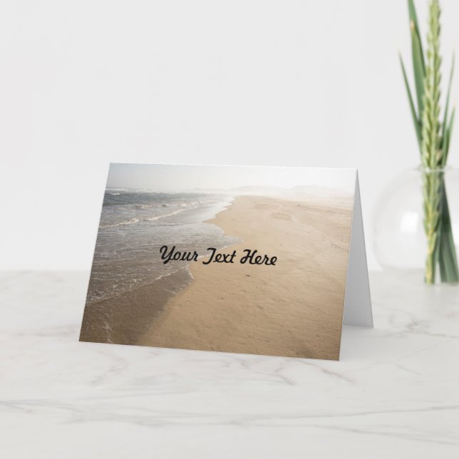 Ocean & Beach Grußkarte Karte (Vorderseite)