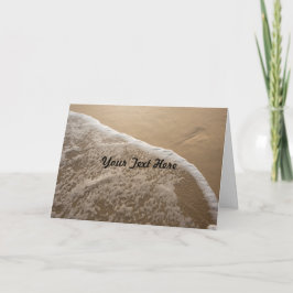 Ocean & Beach Grußkarte Karte