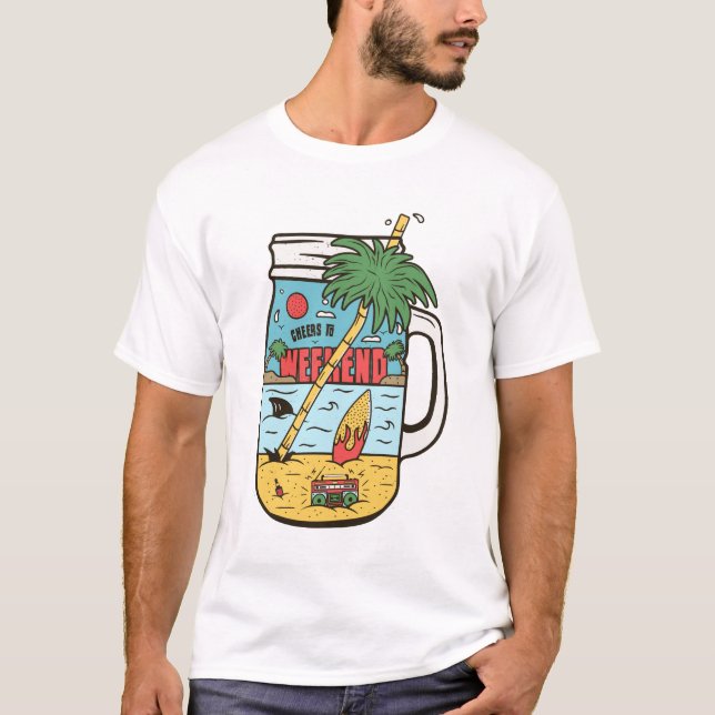 Ocean Beach Jar T-Shirt (Vorderseite)