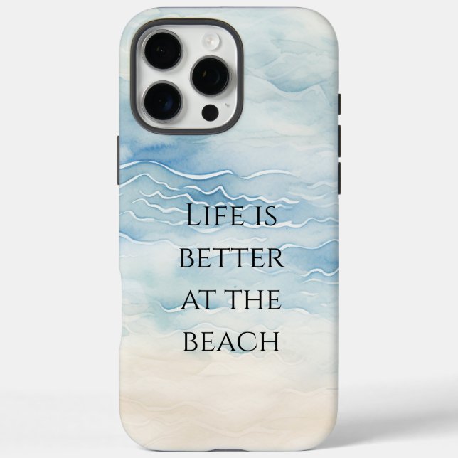 Ocean Beach Küste   Case-Mate iPhone Hülle (Rückseite)