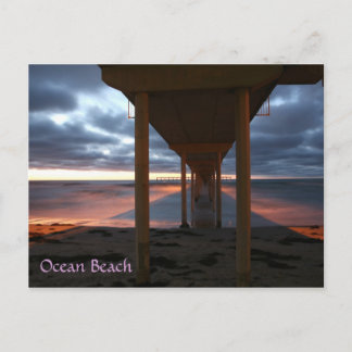Ocean Beach Pier Postkarte