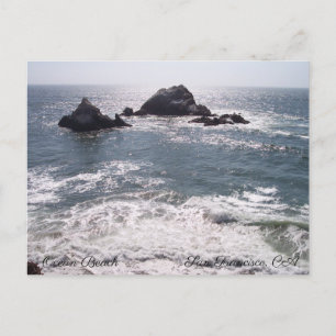 Ocean Beach San Francisco, CA Postcard Postkarte