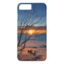 Ocean Beach Sunset Personalisiert iPhone Case