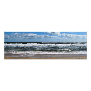 Ocean Beach Surf Fotodruck