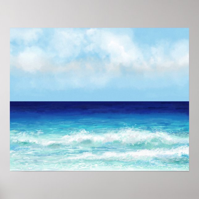 Ocean Beach View 275 Poster (Vorne)