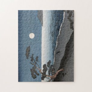 Ocean Beach View von japanischem Sonnenaufgang Puzzle