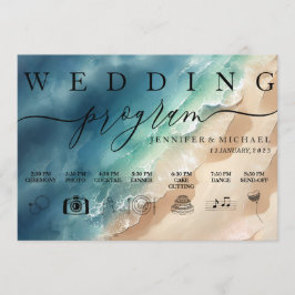 Ocean Beach Watercolor Signature Wed Programm