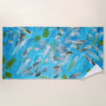 Ocean Birds Beach Handtuch