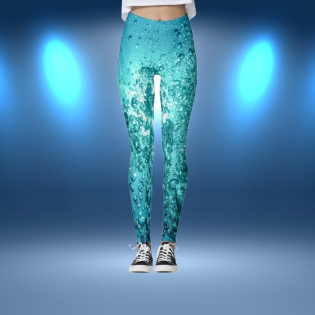 "Ocean Bliss Bubbles Leggings" Leggings (Von Creator hochgeladen)