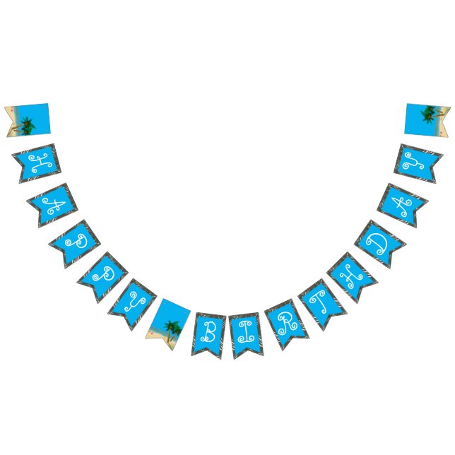 Ocean Bliss Celebrations Wimpelkette (Alle)