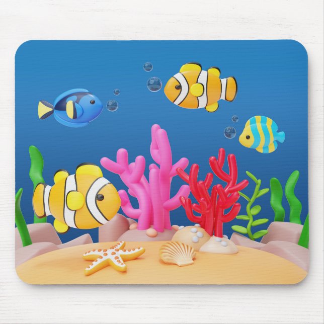 Ocean Bliss Mouse Pad Mousepad (Vorne)