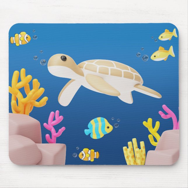 Ocean Bliss Mouse Pad Mousepad (Vorne)