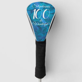 Ocean Blue 100 und Wonderful Birthday Party Golf Headcover
