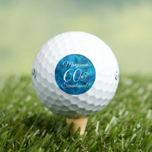Ocean Blue 60 & Sensational Birthday Party Golfball