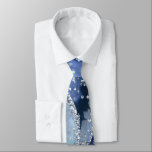 Ocean Blue Agate Glitzer Funkelnd Neck Tie Krawatte<br><div class="desc">Ocean Blue Agate Glitzer Funkelnd Neck Tie - perfekt für jeden besondere Anlass. So ein nachdenkliches Geschenk für ihn.</div>
