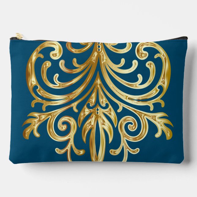 Ocean Blue, Christmas Gifts Authority® Large Zubehörtasche (Vorderseite)