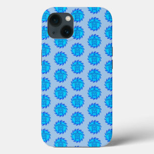 Ocean Blue Maori Sun Tribal Turtles Case-Mate iPhone Hülle