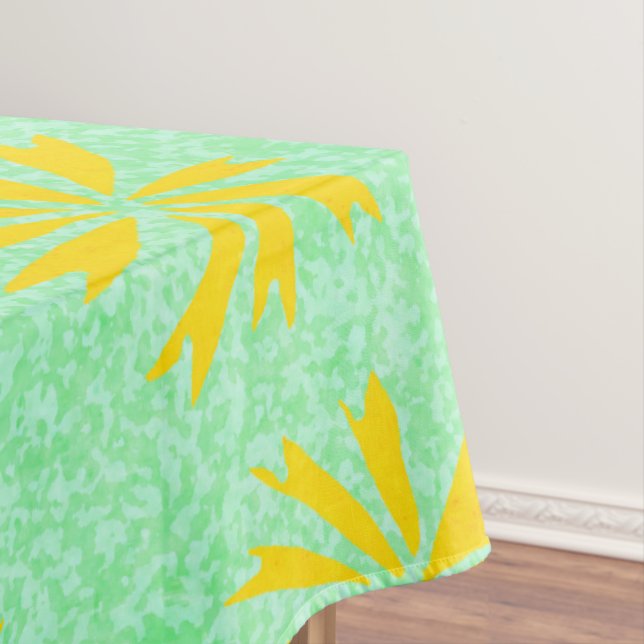 Ocean Blume Tischdecke (Beispiel)