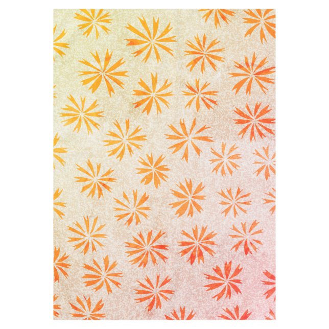 Ocean Blume Tischdecke (Vorderseite)