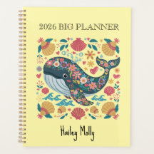 Ocean Breeze 2026 Planner (Dolphin Seaside Cover)