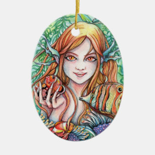 Ocean Breeze Keramik Ornament