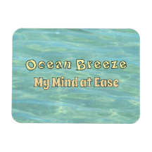 Ocean Breeze, My Mind at Ease - Aqua Ocean Ripple