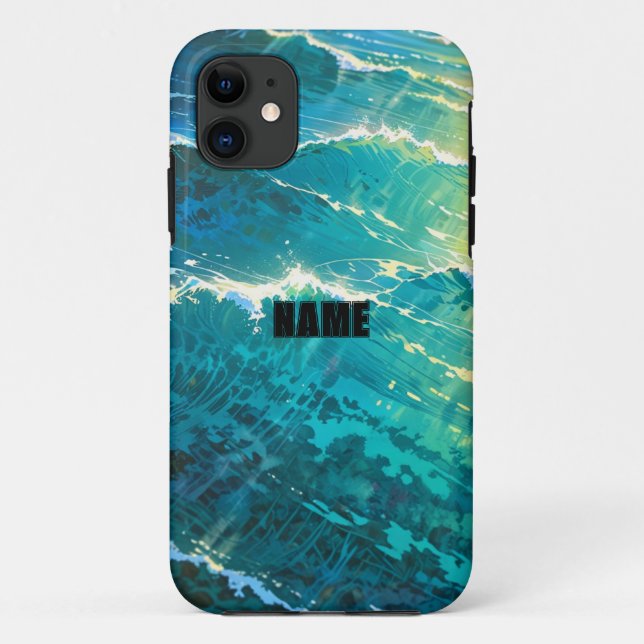 Ocean Breeze Phone Case (Rückseite)
