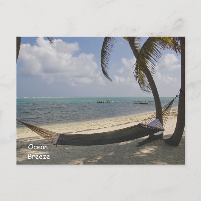 "Ocean Breeze" Postkarte (Vorderseite)