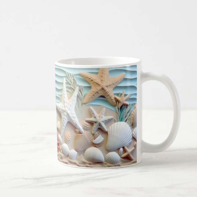Ocean Breeze Seashell Tasse (Rechts)