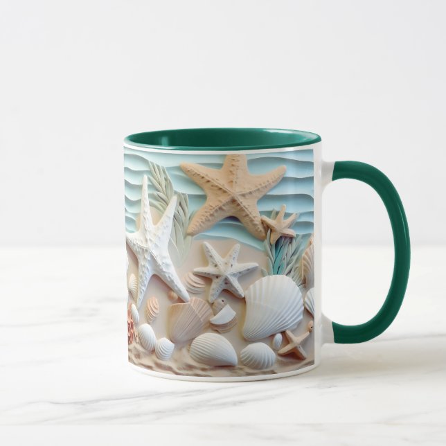 Ocean Breeze Seashell Tasse (Rechts)