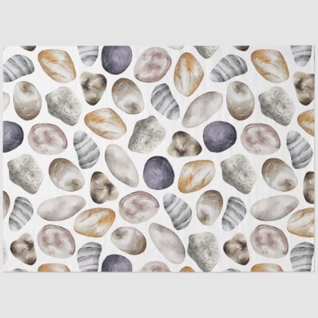 Ocean Breeze Series Design 5 Seidenpapier (Vorderseite)