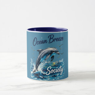 Ocean Breeze Society Küsten Sommer Tasse