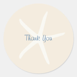 Ocean Breeze Theme Runder Aufkleber