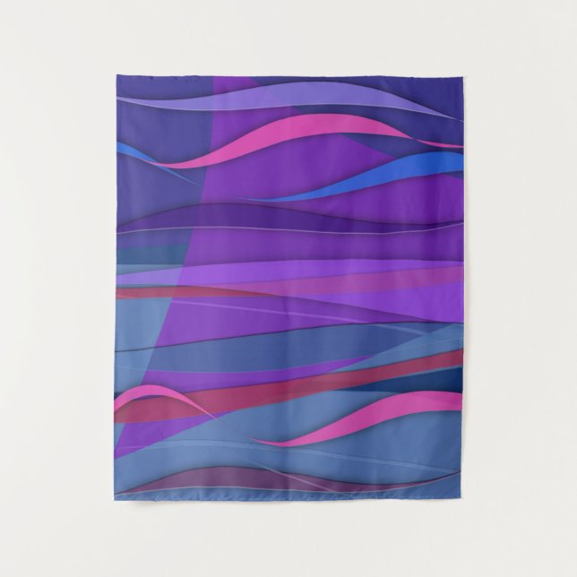 Ocean Breezes Medium Wandteppich (Vorderseite)