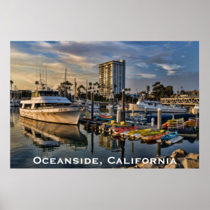 Ocean California Poster