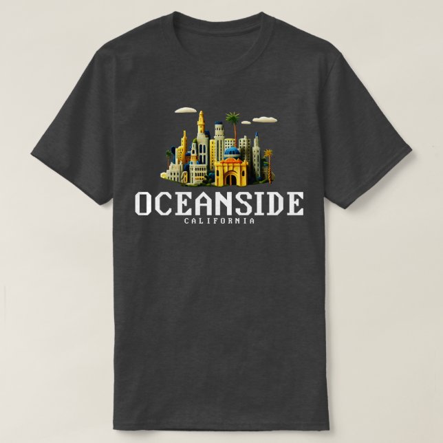 Ocean California T-Shirt (Design vorne)