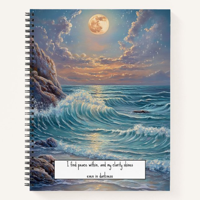Ocean Calm Journal Notizbuch (Vorderseite)