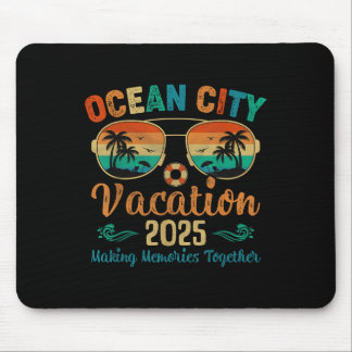 Ocean City Beach Vacation 2025 Friends Family Summ Mousepad