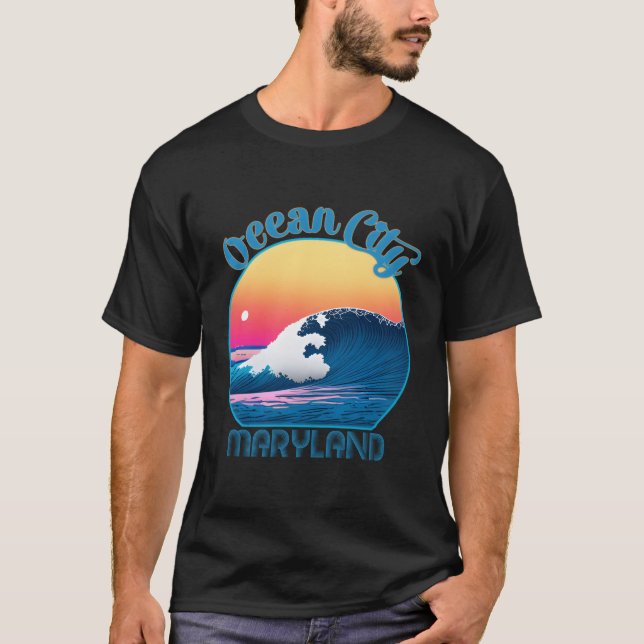 Ocean City City City T-Shirt (Vorderseite)