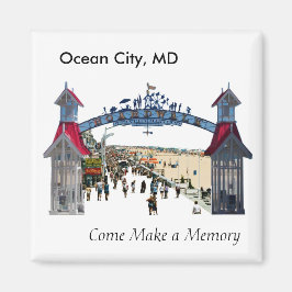 Ocean City Erinnerungen: Magnet