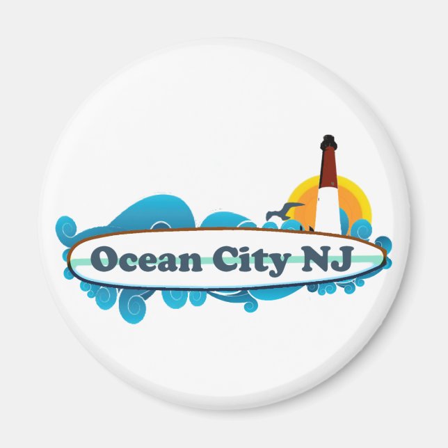 Ocean City. Magnet (Vorne)