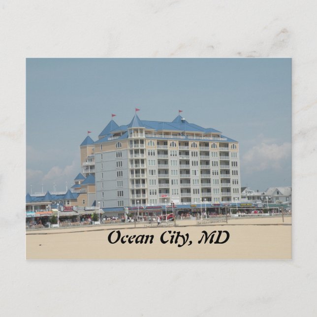 Ocean City, MD Postcard Postkarte (Vorderseite)