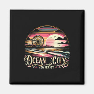 Ocean City New Jersey Reisen Sommerurlaub Familien Magnet