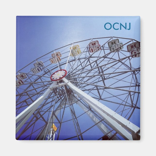 Ocean City, NJ Ferris Wheel Magnet (Vorne)