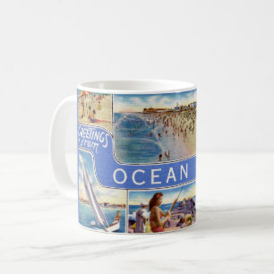 Ocean City NJ Postkarte Kaffeetasse