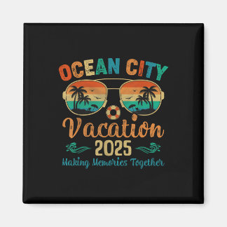 Ocean City Strandurlaub 2025 Freunde Familie Somme Magnet