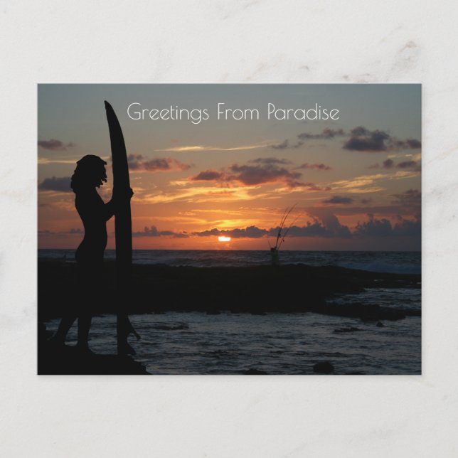 Ocean Cliff Postkarte (Vorderseite)