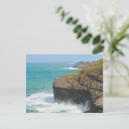 Ocean Cliffs bei Kilauea Kauai Postkarte
