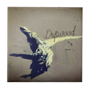 Ocean Coastal Driftwood Fliese
